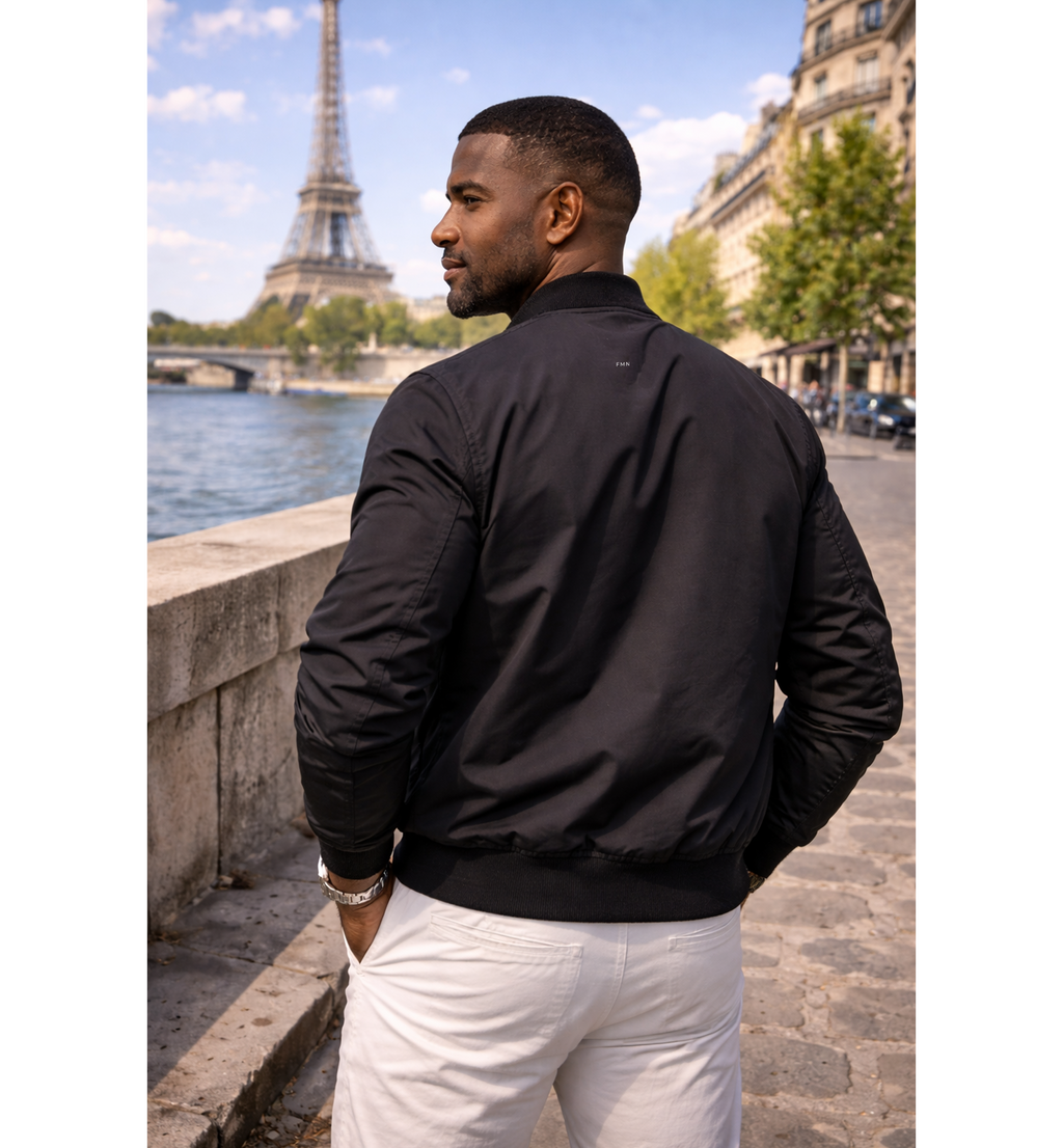 Five Miles North Felt Bomber Jacket