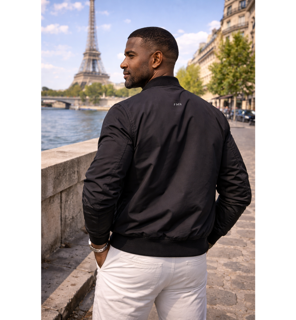 Five Miles North Felt Bomber Jacket