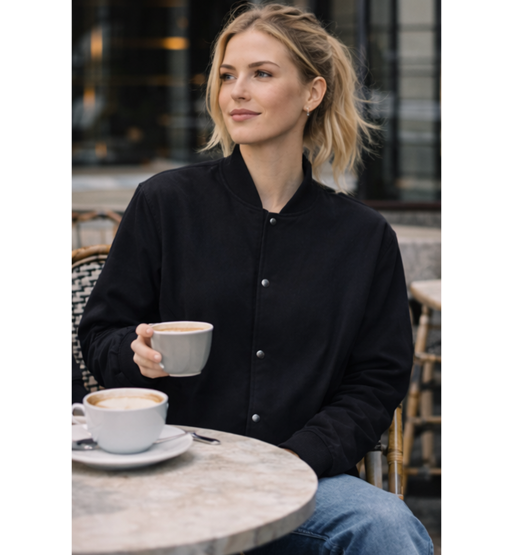 Five Miles North Felt Bomber Jacket