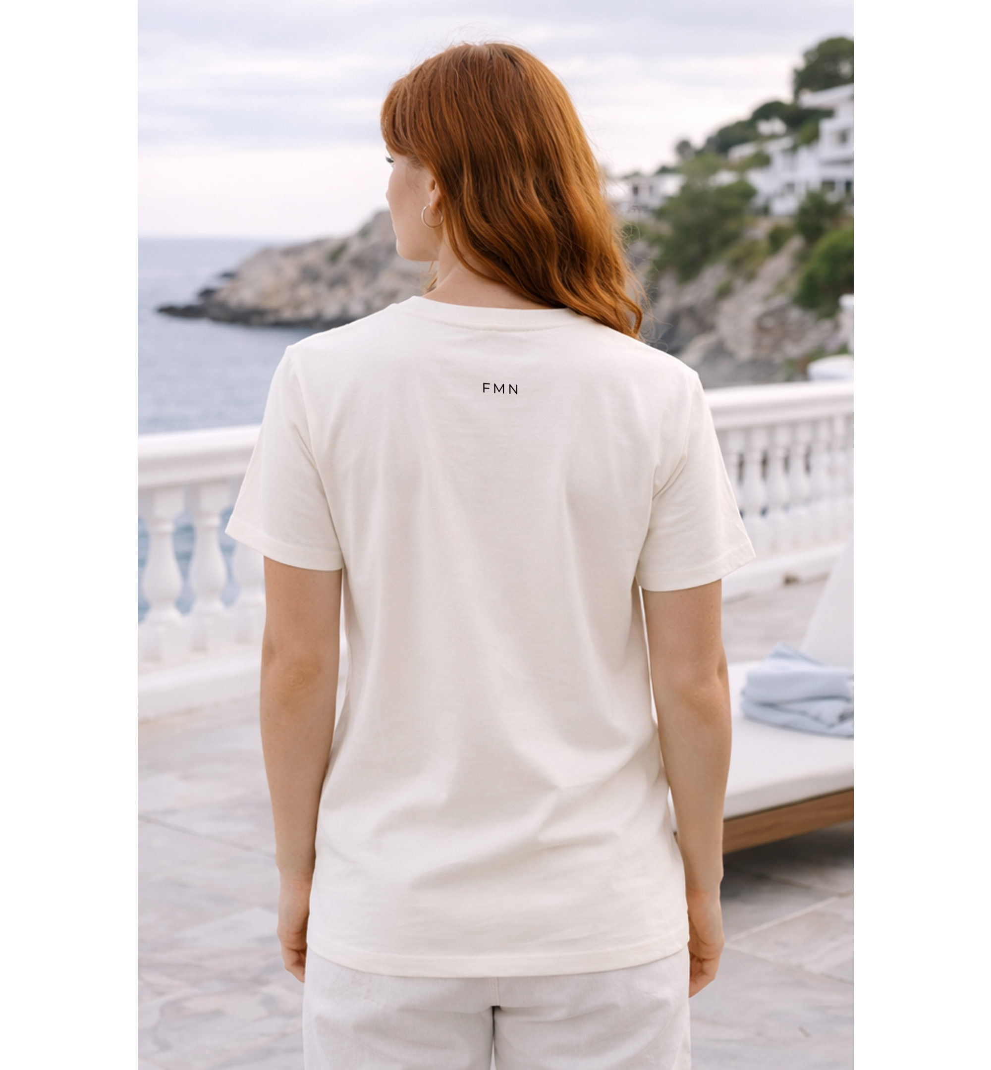 Five Miles North T-Shirt - Front & Back Signature Print (Black Logo)