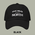 Minimalist CAP with EMBROIDED Logo | Five Miles North
