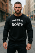 Minimalist Streetwear SWEATSHIRTS | Urban Unisex Hoodie | Five Miles North