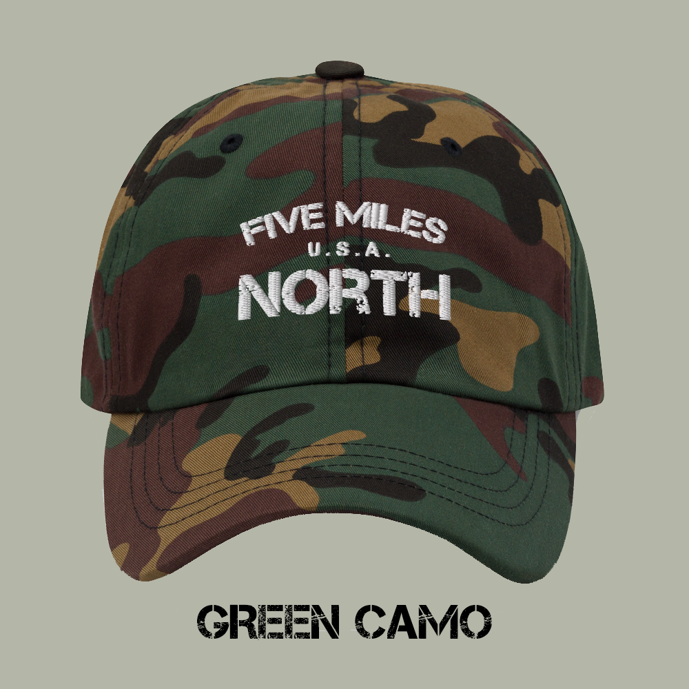 Minimalist CAP with EMBROIDED Logo | Five Miles North