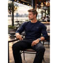 Five Miles North Long Sleeve Shirt :: With Embroided Logo