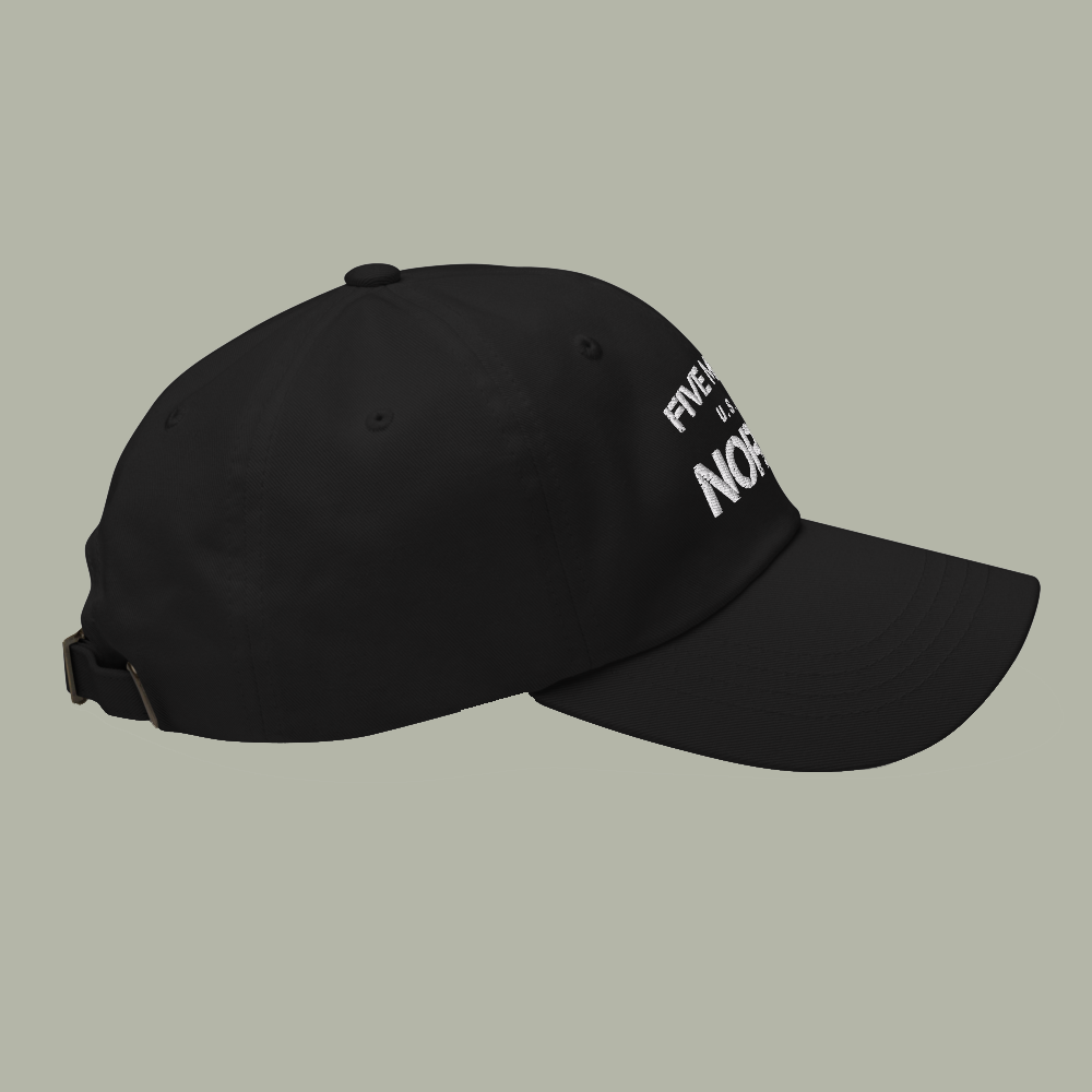 Minimalist CAP with EMBROIDED Logo | Five Miles North