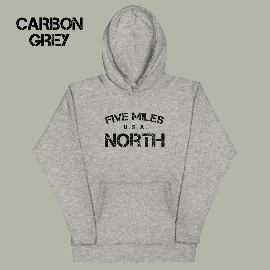 Minimalist HOODIES Streetwear | Urban Unisex Hoodie | Five Miles North