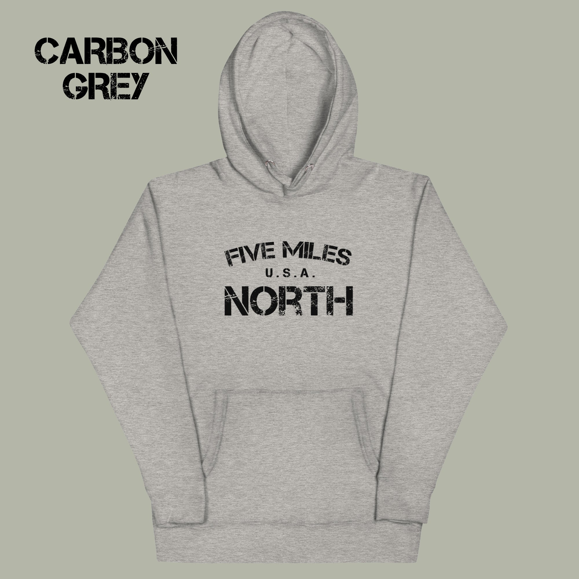 Minimalist HOODIES Streetwear | Urban Unisex Hoodie | Five Miles North