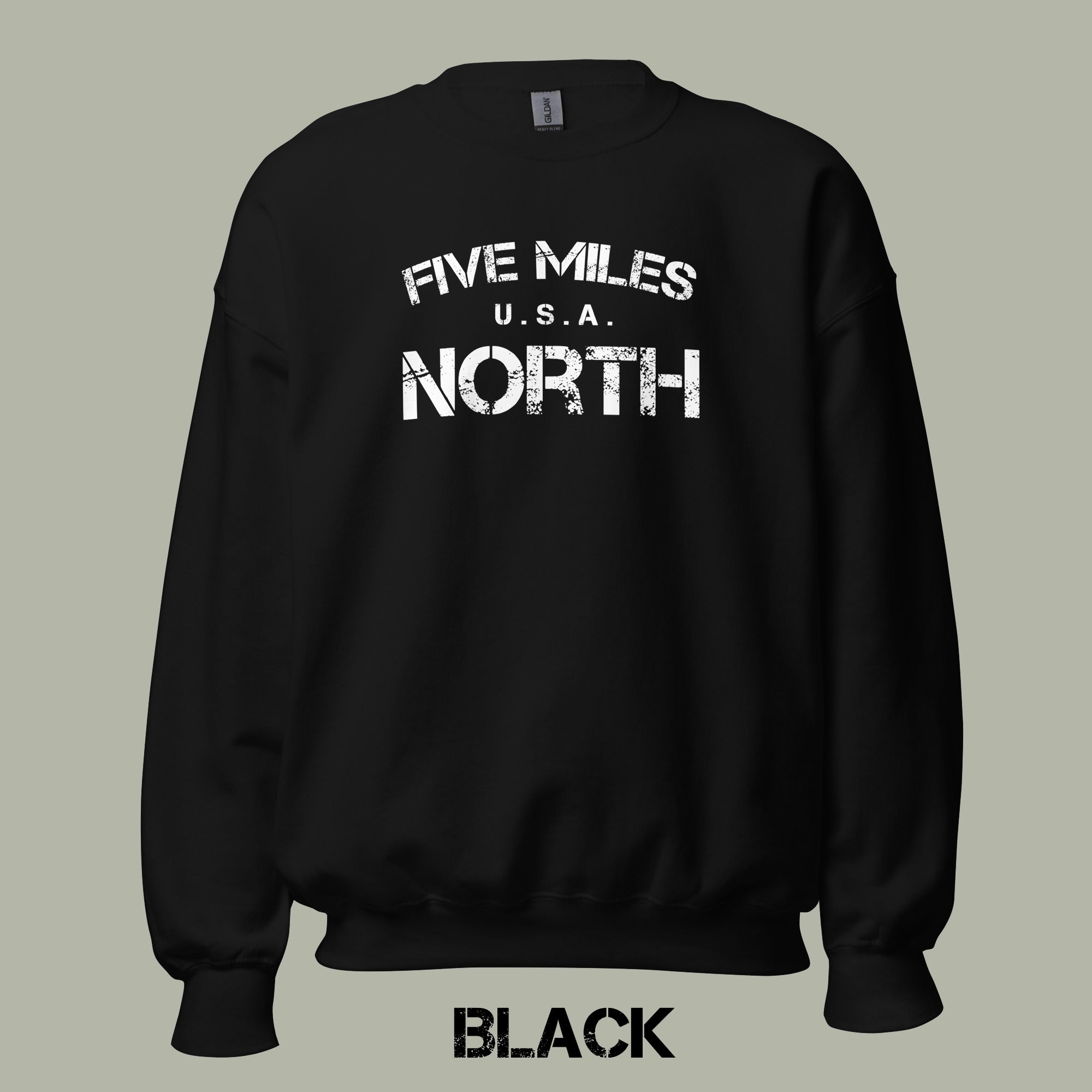 Minimalist Streetwear SWEATSHIRTS | Urban Unisex Hoodie | Five Miles North