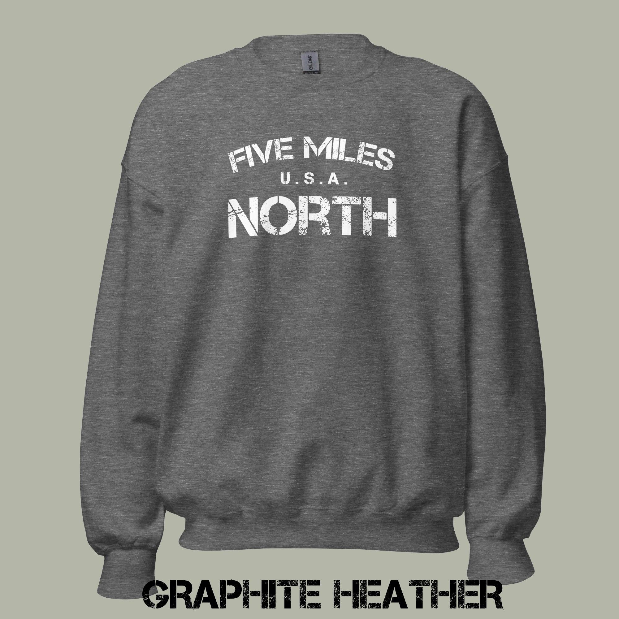 Minimalist Streetwear SWEATSHIRTS | Urban Unisex Hoodie | Five Miles North