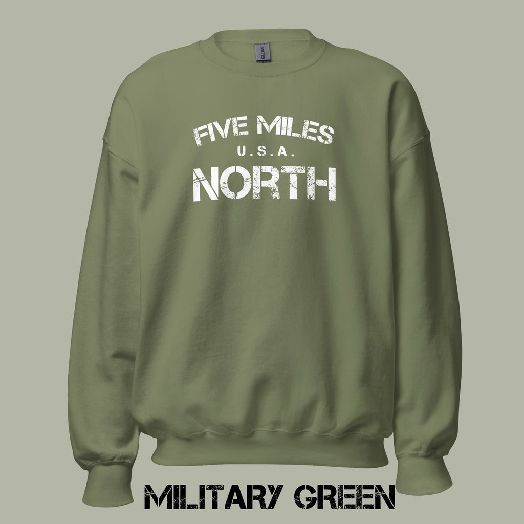 Minimalist Streetwear SWEATSHIRTS | Urban Unisex Hoodie | Five Miles North
