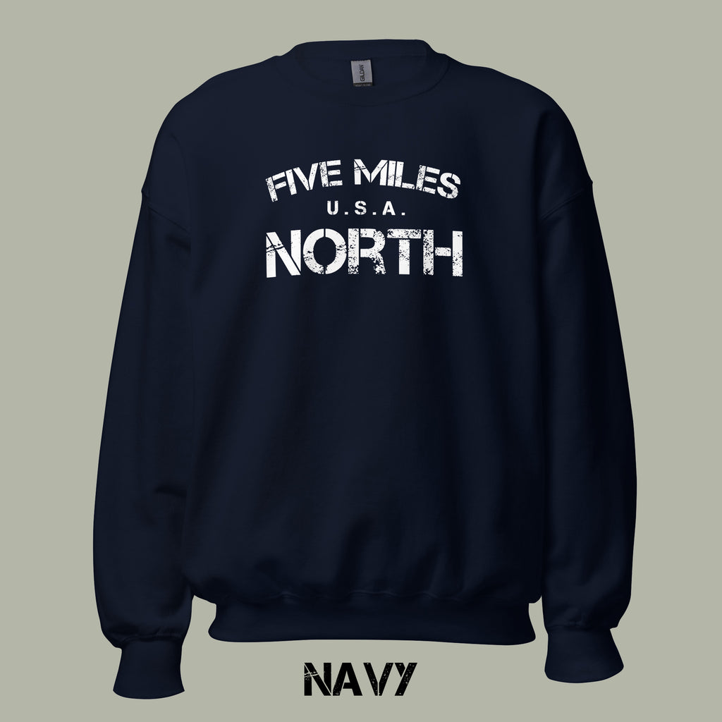 Minimalist Streetwear SWEATSHIRTS | Urban Unisex Hoodie | Five Miles North