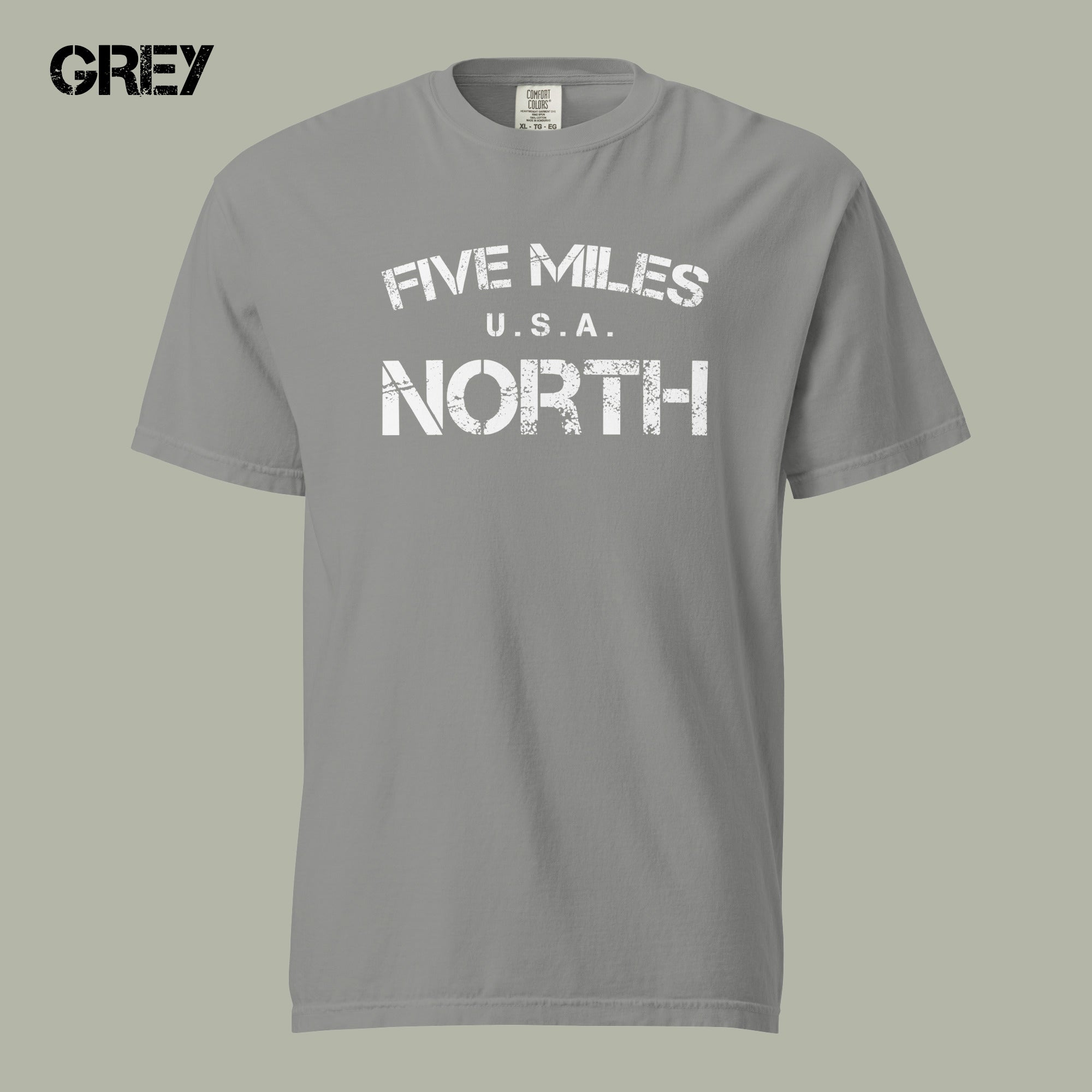 Minimalist Streetwear T-SHIRTS | Urban Unisex Tee | Five Miles North