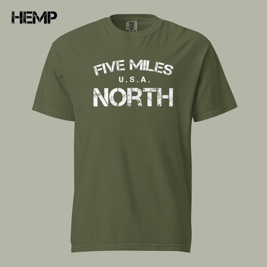 Minimalist Streetwear T-SHIRTS | Urban Unisex Tee | Five Miles North