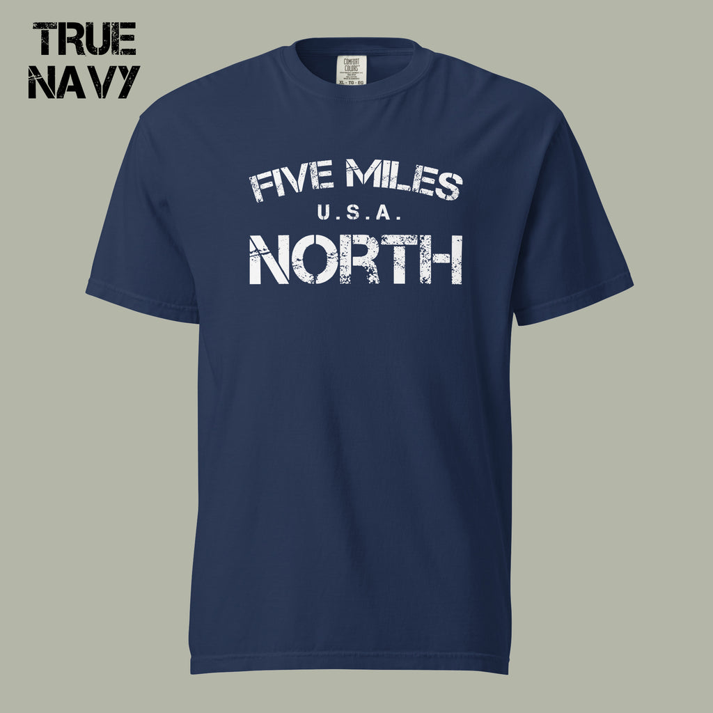Minimalist Streetwear T-SHIRTS | Urban Unisex Tee | Five Miles North